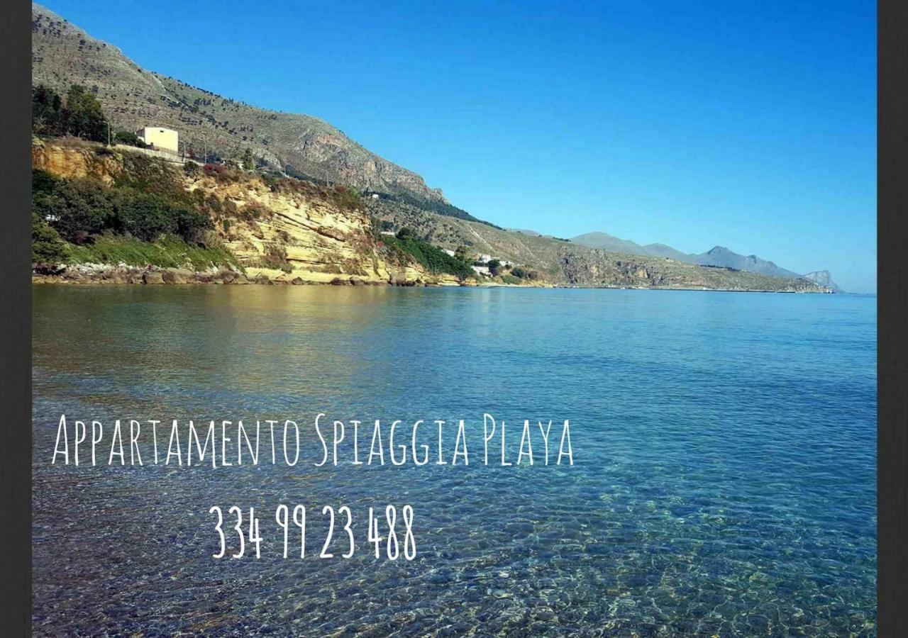 Appartamento Spiaggia Playa Castellammare del Golfo Eksteriør billede